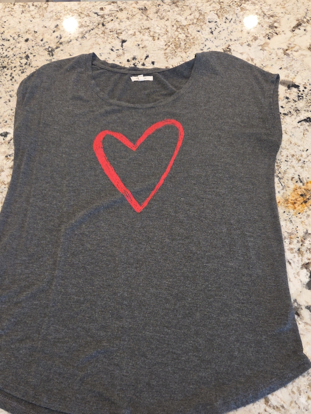 Maurices Dark Gray Basic Tee
